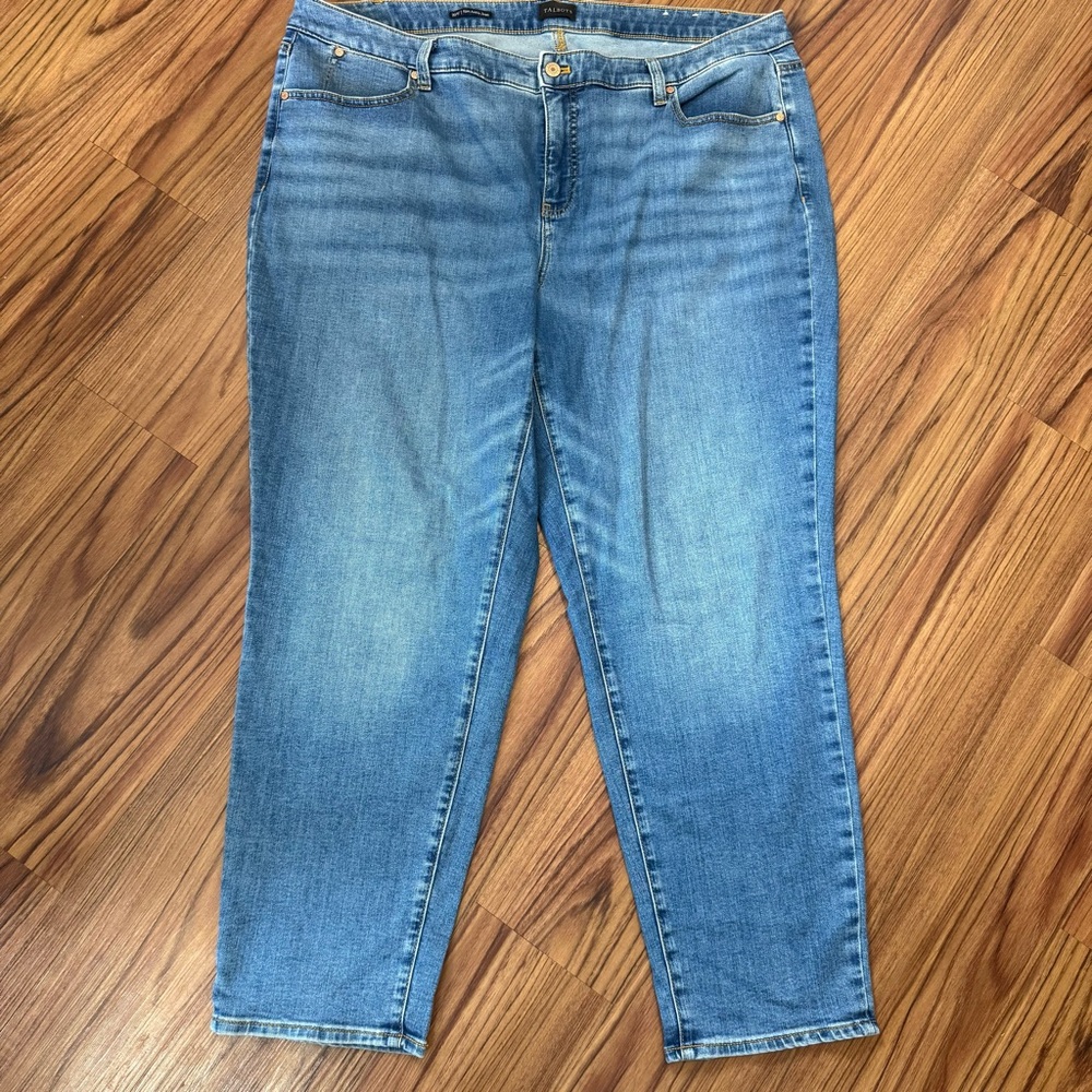 #2 Talbots Slim Ankle Jean Rockaway Wash